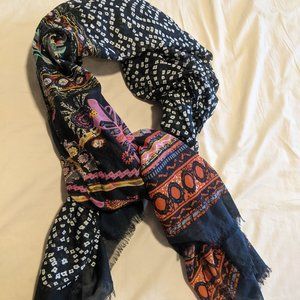 Lightweight cotton/rayon summer scarf